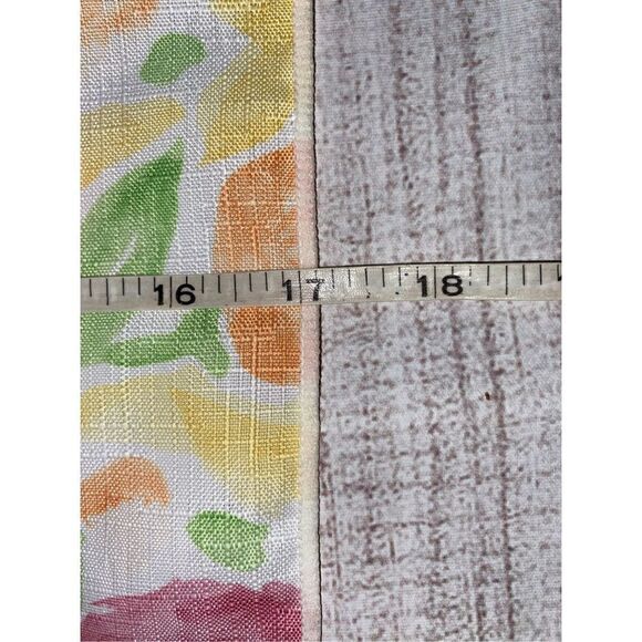 Floral print table cloth, napkins, napkin rings, 2 solid teal placemats - Picture 7 of 11